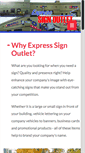 Mobile Screenshot of express-signoutlet.com